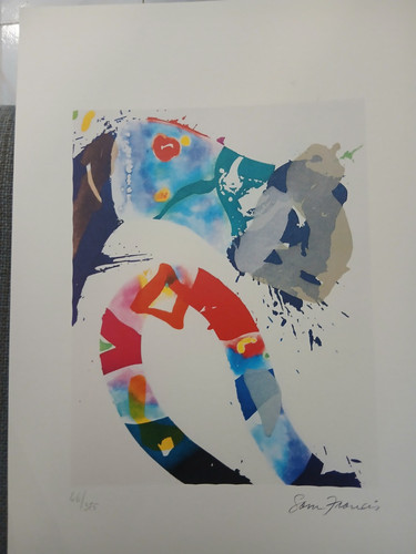 Sam francis litografia - sam,