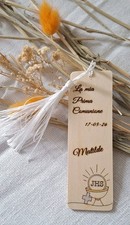 Comunione Segnalibro Legno con