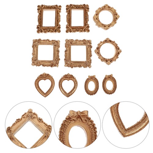 Pezzi mini cornice oro - pezzi,