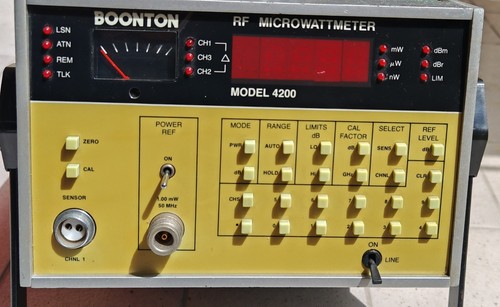 Boonton 4200 power meter - power, &