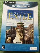 Myst III 3 Exile Per PC Italiano Cd-Rom Completo Cofanetto 4 Dischi PER PC