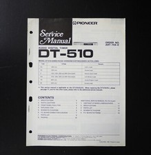 Originale PIONEER DT-510 Audio