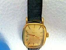 Orologio vintage REVUE da donna placcato oro, da restaurare