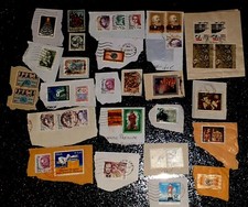 OCCASIONE REGALO BLOCCO FRANCOBOLLI  ITALIANI SU FRAMMENTO