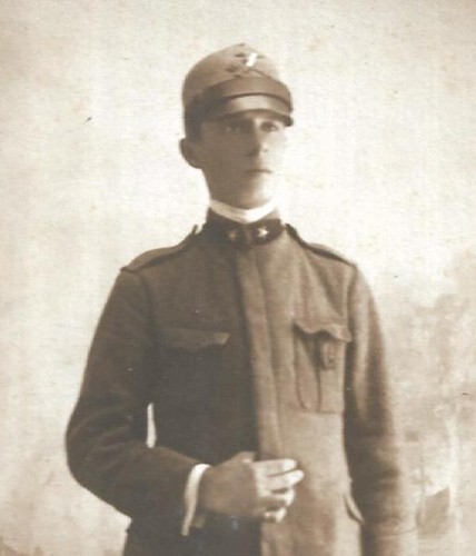 Ww1 foto dal fronte - dal, soldato