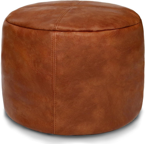 Unstuffed faux leather - faux,