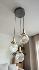 Lampadario vintage a 3