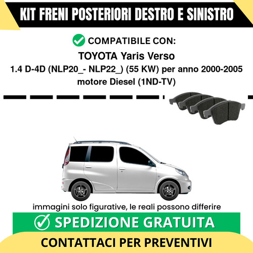 Pastiglie freno posteriori - freno,
