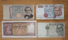 500 1000 lire ornata - , 1961