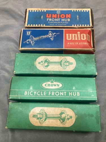 Vintage bicycle hubs nos union - nos,