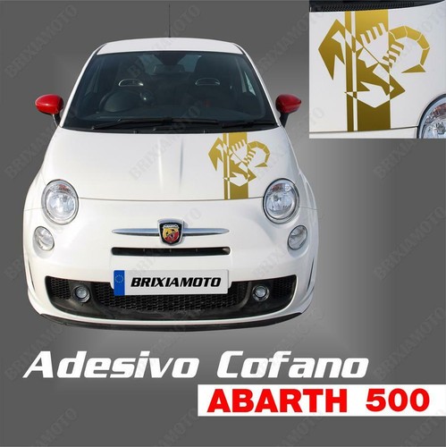 Adesivo cofano logo abarth - logo,