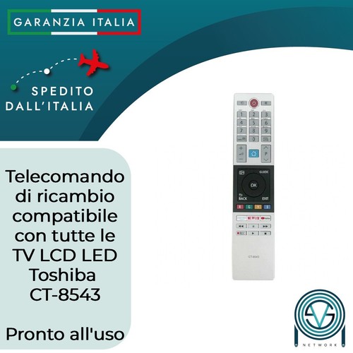 Telecomando toshiba 8543 - telecomando, ct-8543