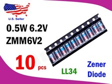 0.5W 6.2V ZMM6V2 (10 pcs)
