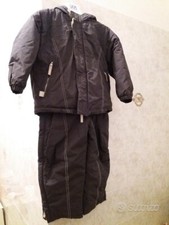 Tuta neve bambini 4 anni formata da giacca e salopette blu Decathlon Usata