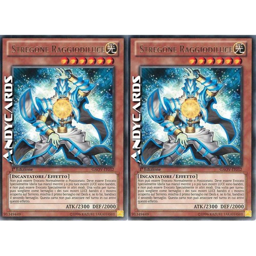 Stregone raggiodiluce - 2x,