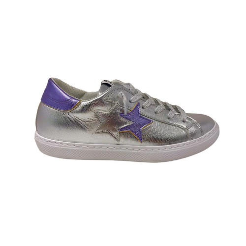 Star sneakers argento - 2,