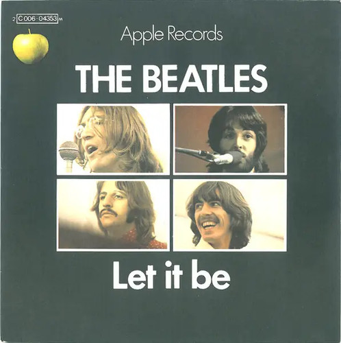 The beatles let - it, singolo