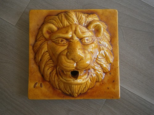Testa leone decorazione - di,