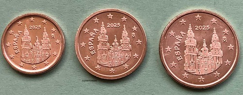 Spagna euro centesimi - spagna, 1+2+5