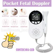 Portable LED Display Fetal Heart Rate Monitor Fetal Doppler Baby Heart Monitor