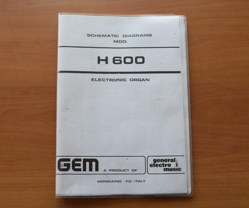 Gem h600 service - gem,