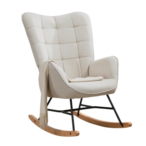 Sedia dondolo poltrona - a,