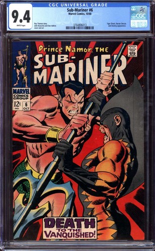 Sub mariner cgc 4 - #6, 9,4