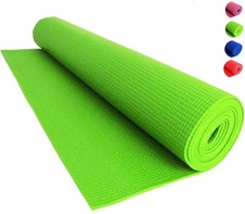 Tappeto Yoga Tappetino Fitness Aerobica 170 x 61 cm Antiscivolo 4mm