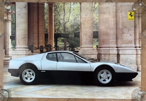 Ferrari 512 1982 poster - 512, bb