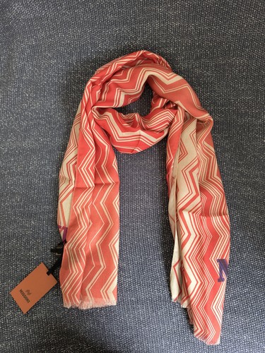 Sciarpa zig zag missoni rossa - sciarpa,