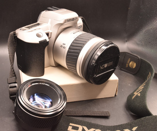 Kit reflex minolta dynax 404si - reflex,