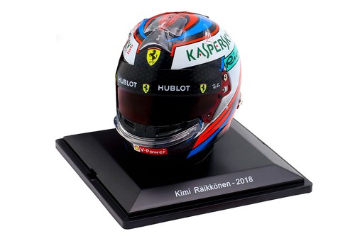 Modellino casco kimi - casco, raikkonen