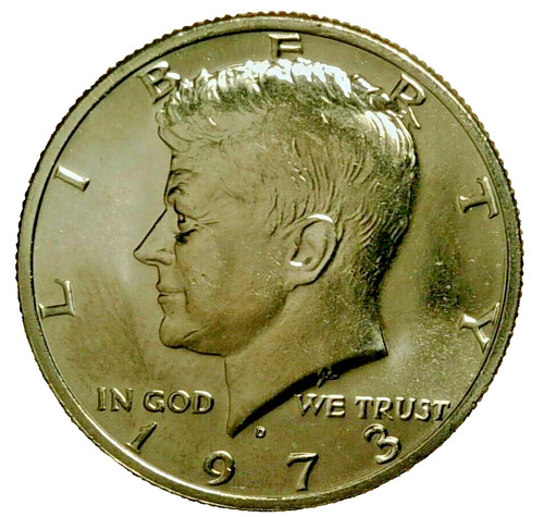 1973 kennedy half dollar - 1973-d,