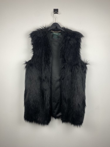 Gilet pelliccia sintetica - in,