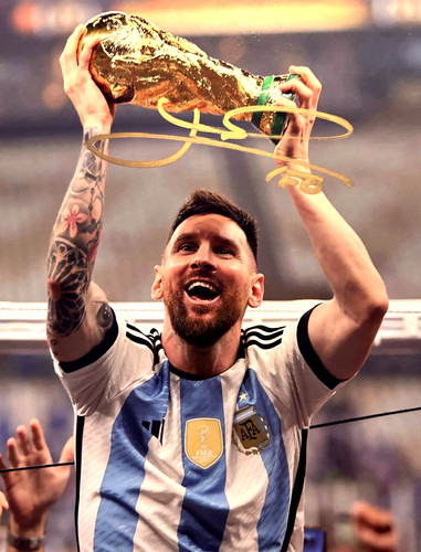 Lionel messi firmato - lionel,