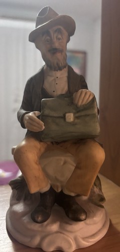 Statuetta capodimonte vecchio - statuetta,
