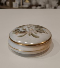 Scatola Rotonda In Porcellana