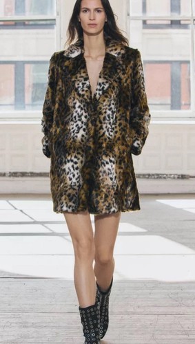 Cappotto pelliccia sintetica - pelliccia,