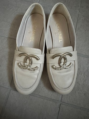 Scarpe mocassini chanel - scarpe, avorio