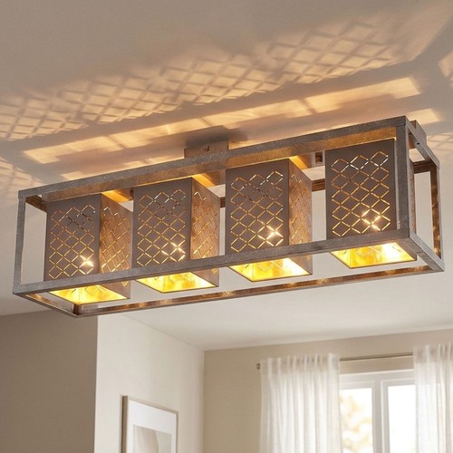 Lampada soffitto tessuto - da,