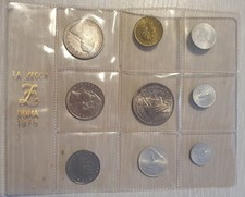 MONETE LIRA ITALIA 1970 LA