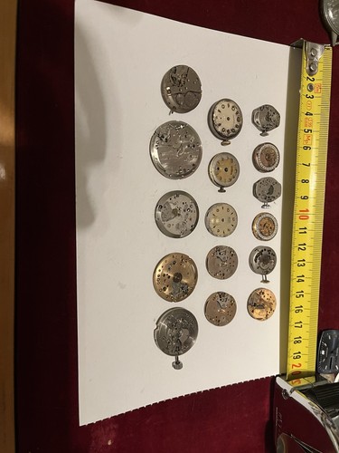 Lotto movimenti orologi - movimenti,