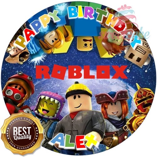 Roblox cake topper - cake,