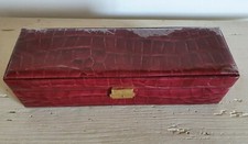 Cofanetto scatola in ecopelle per orologi da polso 