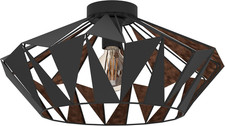 Lampada Da Soffitto Carlton 6, Illuminazione Vintage in Stile Industriale E Retr