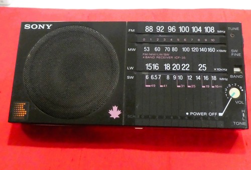 Vintage sony icf - sony, multi