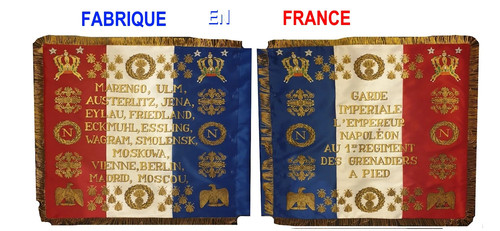 Drapeau napoléon 1812 - napoléon, -80x80