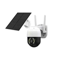 TELECAMERA PANNELLO SOLARE WIFI RISPARMIO ENERGETICO CAM IP66 ESTERNO FULL HD