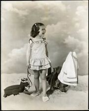 Foto vintage Costume da bagno per bambina anni 50 Ft 35865 - Stampa 20x25 cm