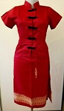 Abito donna artigianale tradizionale Orientale realizzato in Malesia - Tg S/M